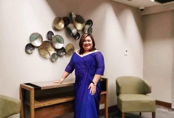 Krishael's new Ambassadress.... the beautiful Vice Mayor of Sta. Maria, Joyce Ma...