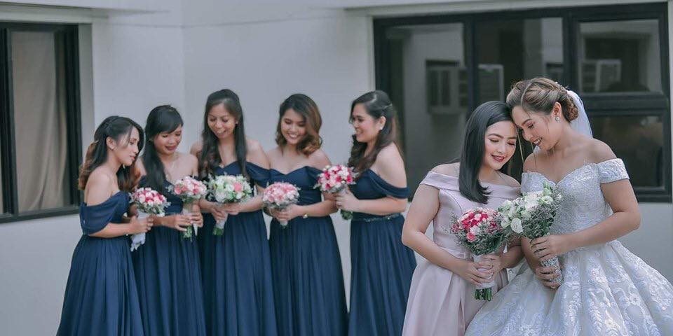 Bridal Gown By: Krishael's Events And Concepts 
 Photo: Philip Cuison Photograph...