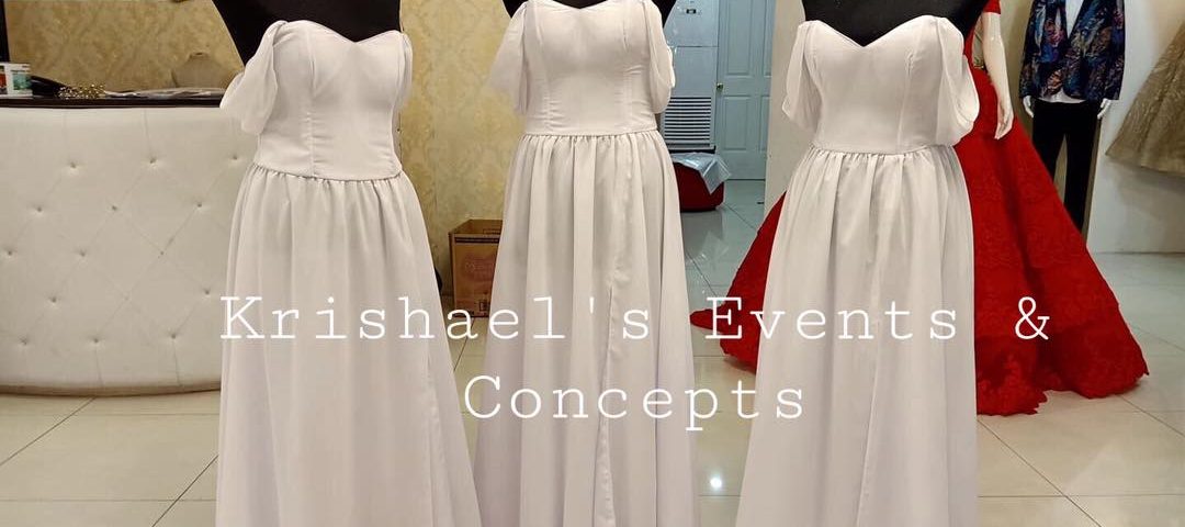 New White & Floral Bridesmaids Dresses