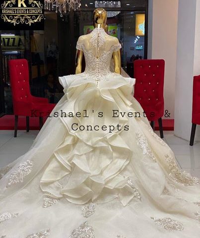 New Arrival Premium XX Wedding Gown. Wedding Gown of our December 30 Bride
 visi...