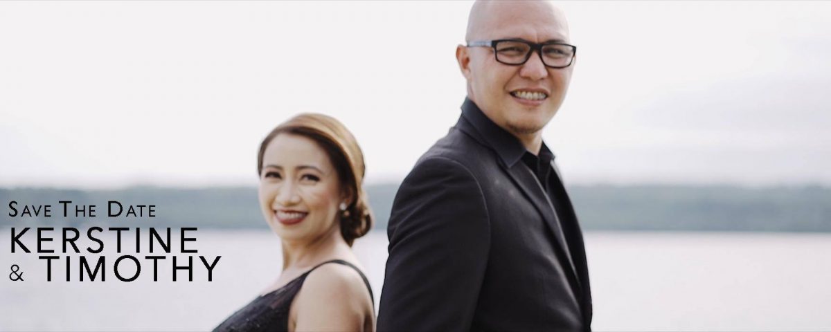 Kerstine and Timothy, Save The Date