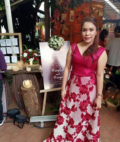 Wine Red Dress by Krishael's
 Like our page | Krishael's Events & Concepts 
...
