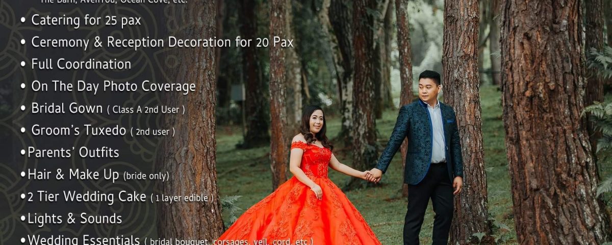 Intimate Wedding Packages